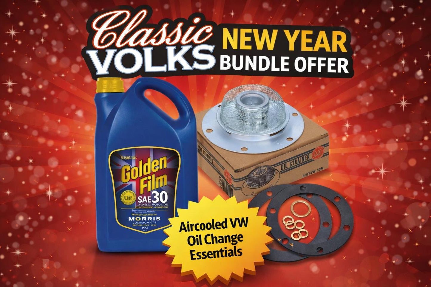 Aircooled VW Oil Change Essentials Kit