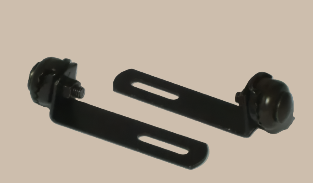 Clamp on Number Plate Mounts: Beetle (1950-1979), Karmann Ghia (1955, 1974), Type 3 (1961, 1975)