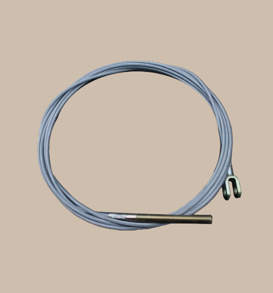 Clutch cable 2281mm Beetle & Ghia Aug 1971 to July 1974