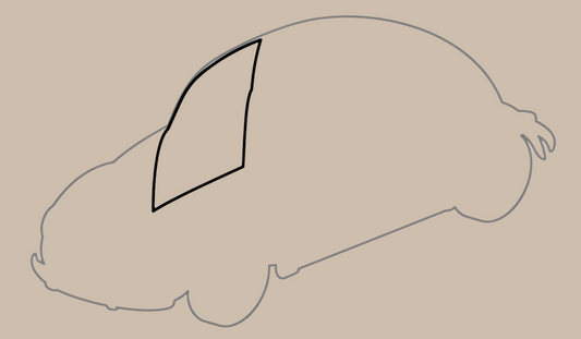 Door Seal Right: Beetle (1967-1979)