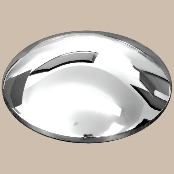 Baby Moon Hubcap in Chrome: Beetle (1968-1979), T2 Bay (1972-1979), T25 (1980-1991)