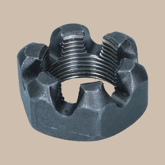 Castle nut rear axle
