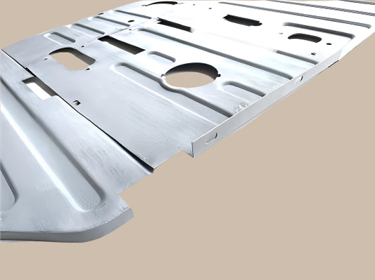 Complete Cab Floor Panel, Left Hand Drive : T2 Split Bus (1950-1955), Barndoor