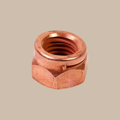 Copper Exhaust Lock Nut: Beetle (1947-1979), T2 Bay (1968-1979), T25 (1980-1992)