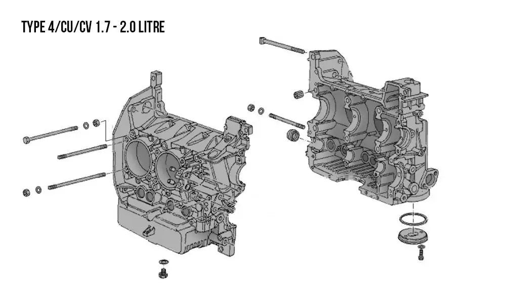Core Plug for Camshaft In Crankcase: Beetle (1966-1979), T2 Bay (1968-1979), T2 Split Bus (1963-1967)