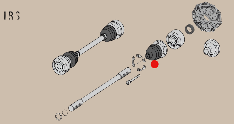 CV Boot: Beetle (1971-1979), Karmann Ghia (1968-1974), Type 3 (1968-1973)