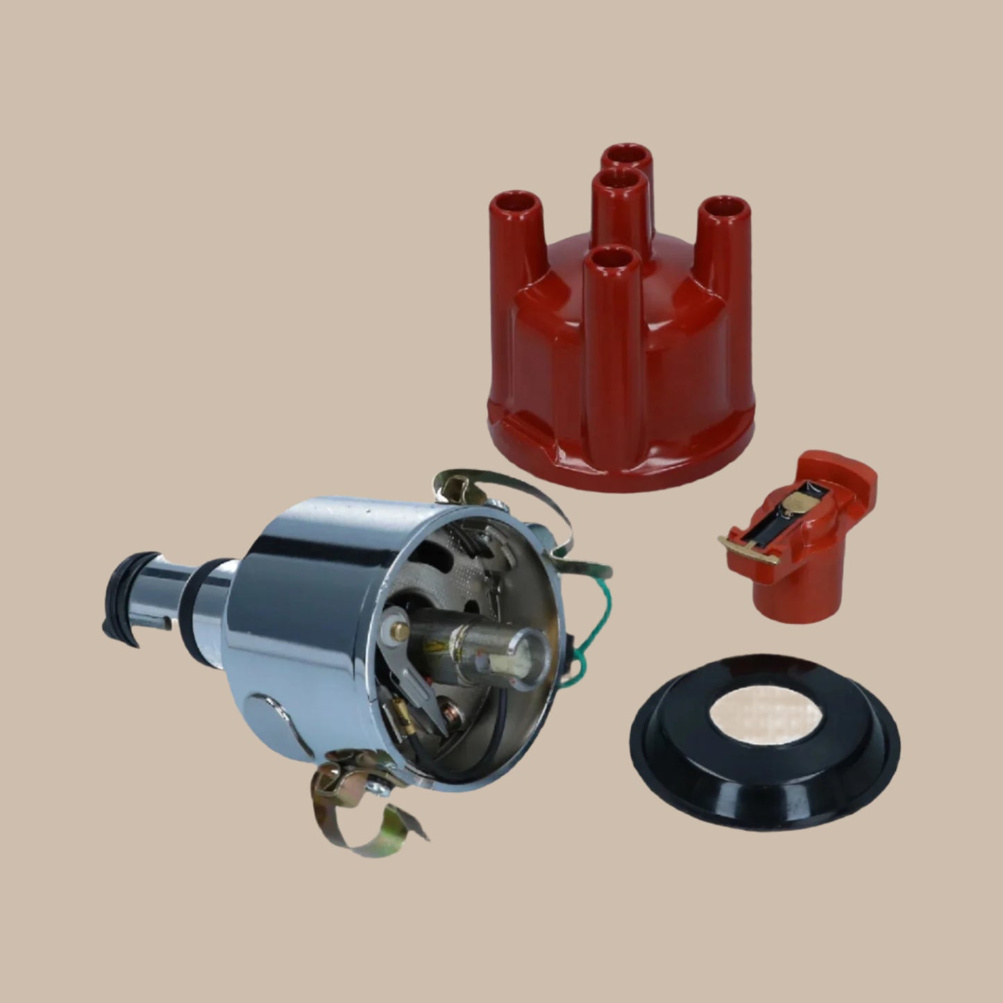 Distributor 009 with Centrifugal Advance: Beetle (1961-1979), T2 Bay (1968-1979), T2 Split Bus (1961-1967) - BBT Production