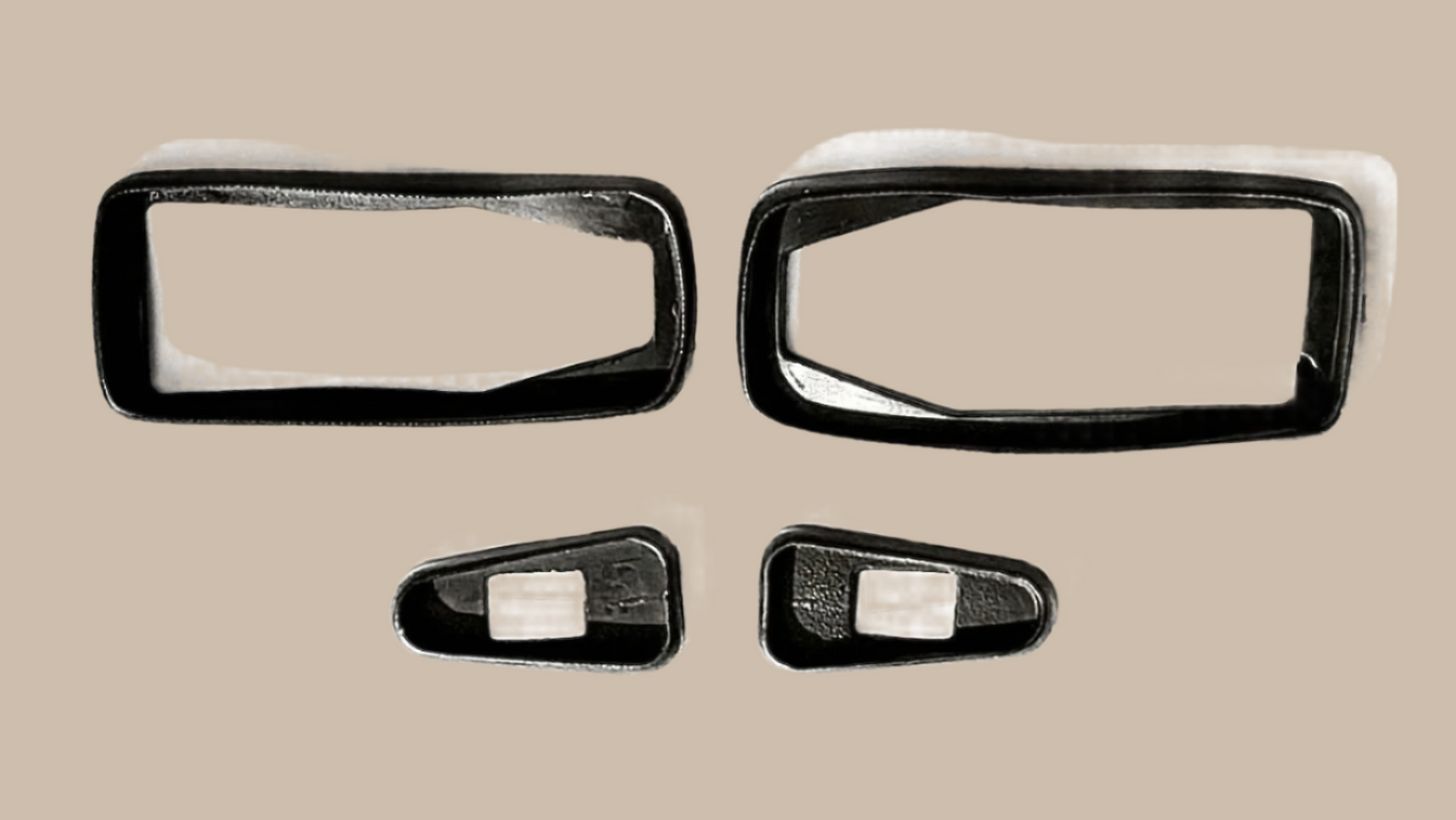 Door Handle Seal KIT Trigger Release Handle: Beetle (1968-1979), Type 3 (1968-1973), Beetle Cabrio (1968-1979)