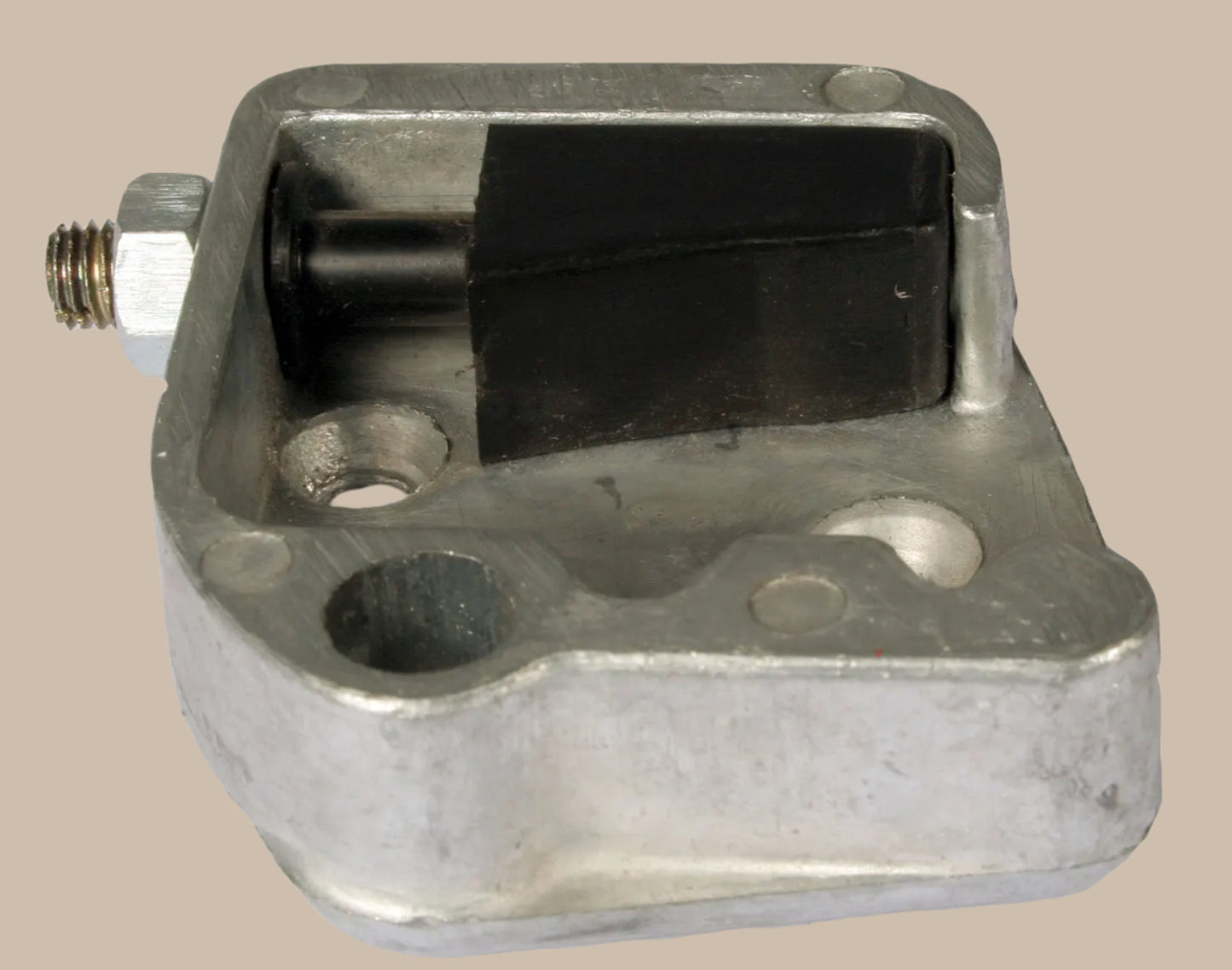 Door Lock Striker Plate Left: Beetle (1959-1966)