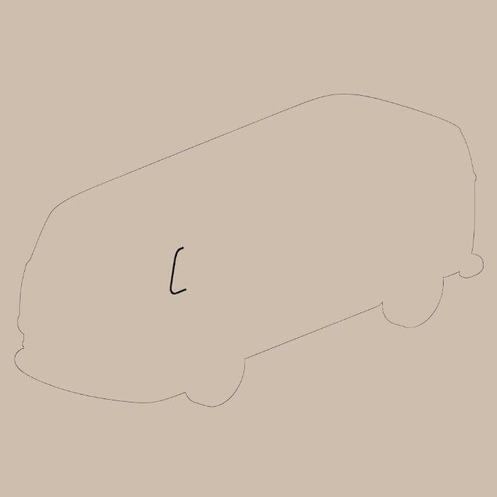 Fixed Quarter Window Seal Front: T2 Bay (1968-1979)