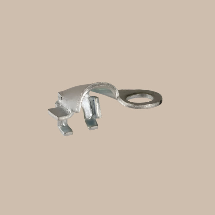 Handbrake Cable Retaining Bracket, Right: Beetle (1958-1979), Karmann Ghia (1960-1974), Type 3 (1962-1973)