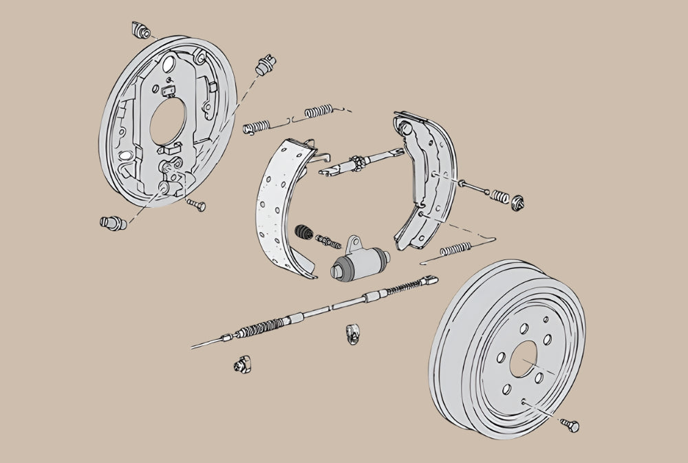 Handbrake Lever Arm Pin: Beetle (1962-1979), T2 Bay (1968-1979), T2 Split Bus (1955-1967)
