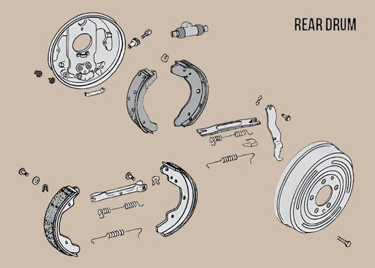 Handbrake Lever Arm Pin: Beetle (1962-1979), T2 Bay (1968-1979), T2 Split Bus (1955-1967)