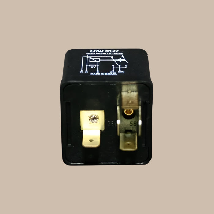 Headlight Relay 12 Volt 5 Terminal: T2 Bay