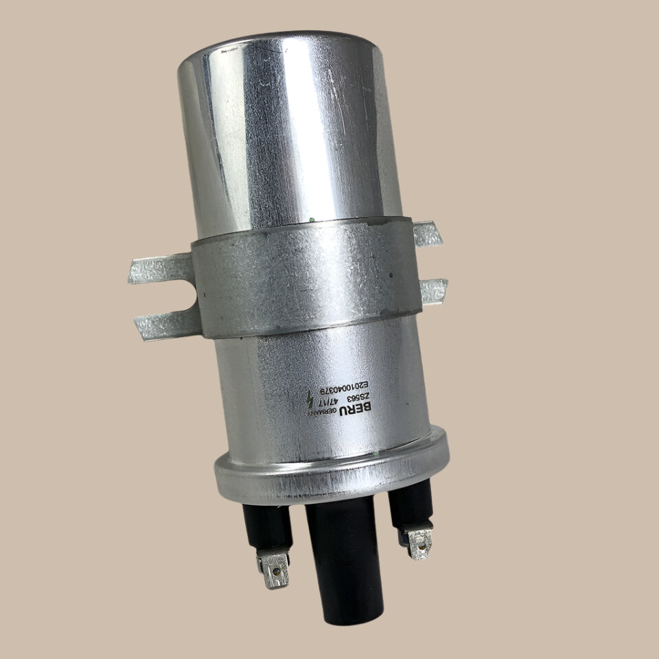 Ignition coil Beru, 12V with clamp (German)