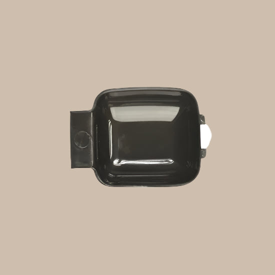 Interior Door Handle Finger Plate Black: Beetle (1967-1979), T2 Bay (1974-1979), Karmann Ghia (1967-1974)