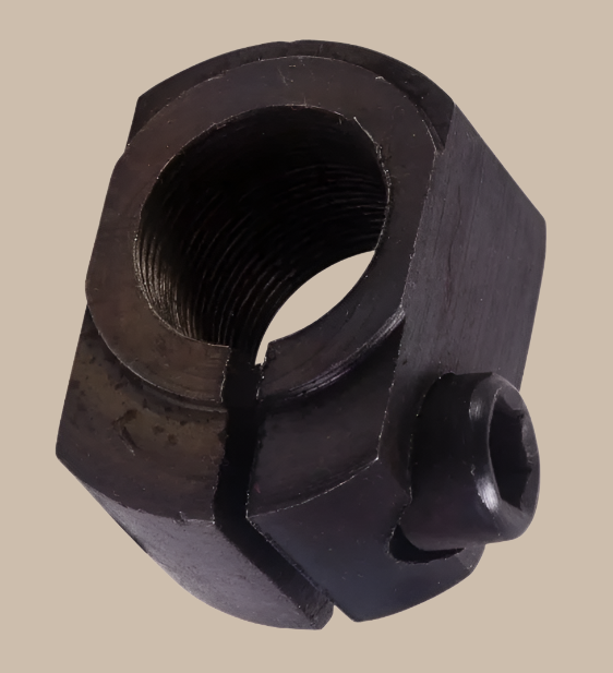 Locking Nut Front Hub Spindle: T2 Bay (1968-1979) Left