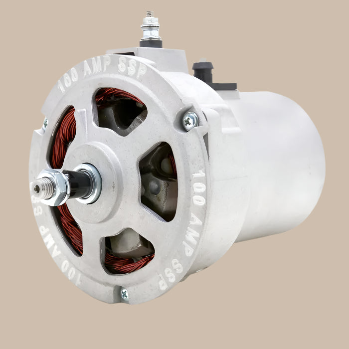 SSP Performance Alternator 100 Amp: Beetle (1960-1979), T2 Bay (1968-1979), T1 Split Bus (1960-1967)