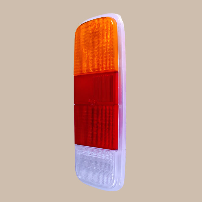 Rear Light Amber Red and Clear Lens: T2 Bay (1973-1979), Brazil Kombi (1997-2014)
