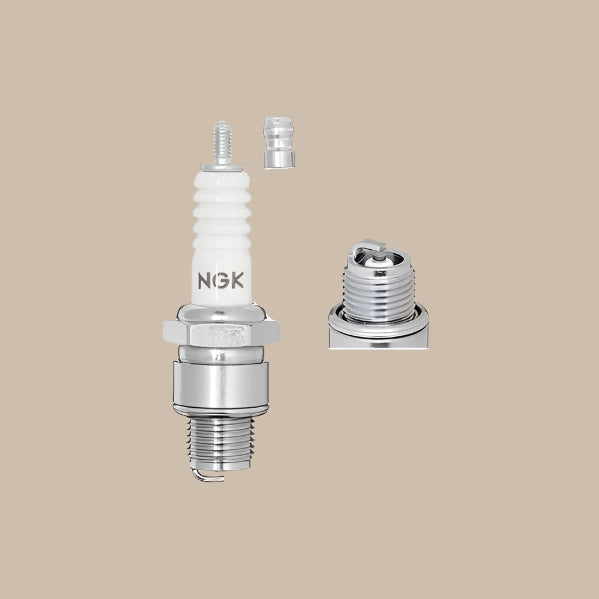 Spark Plug, NGK B5HS, Bosch Equivalent: W8AC: Beetle (1950-1979), T2 Bay (1968-1979), T25 (1981)