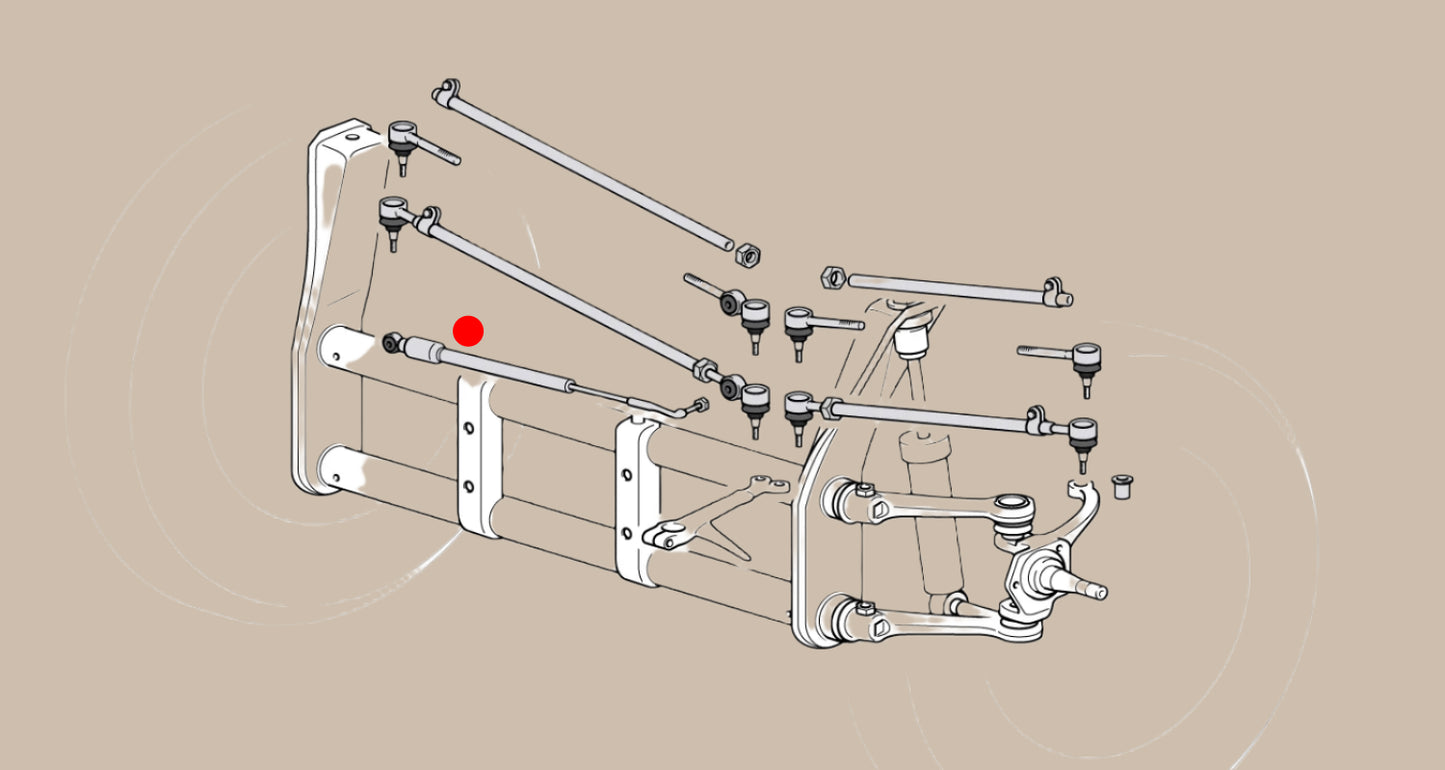 Steering Damper: Beetle (1961-1979)
