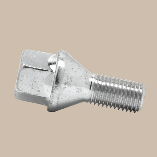 Wheel Bolt M12x1.5 20mm Tapered: Beetle (1950-1979), Karmann Ghia (1960-1967), Type 3 (1962-1965)