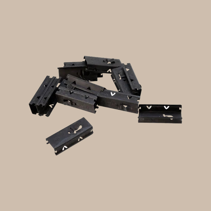 Window Felt Trim Clips Bag of 6: Beetle (1953-1979), T2 Bay (1968-1979), Type 3 (1962-1972)