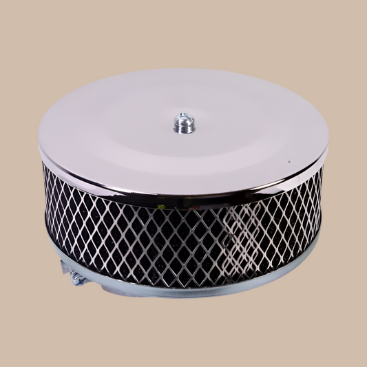 Air Filter Chrome/Paper Pancake Style: Beetle (1960-1979), T2 Bay (1968-1979), T2 Split Bus (1960-1967)