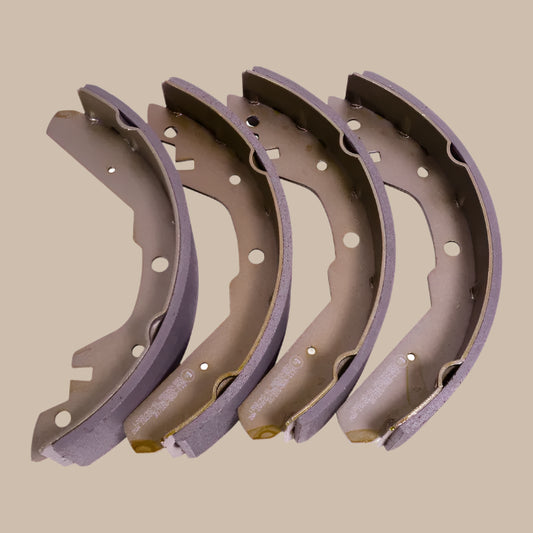 Brake Shoe Set, 55mm, Rear: T2 Bay (1973-1979), Brazil Kombi (1997-2014), Baywindow USA (1973-1979)
