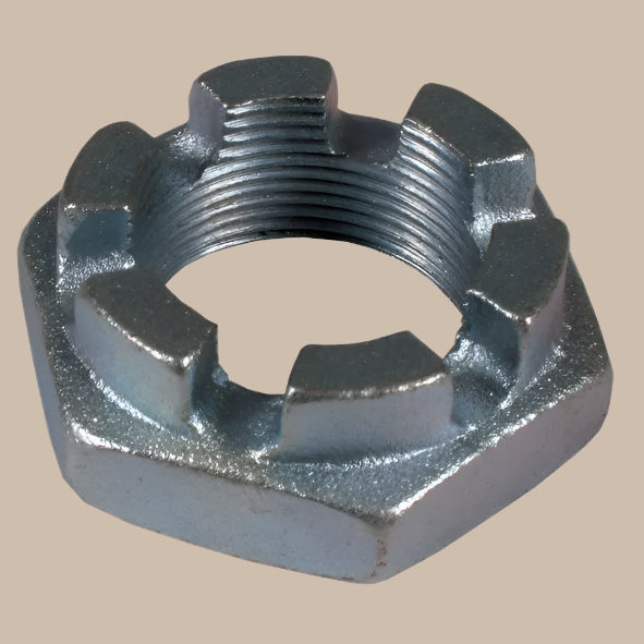 Castle Nut - 46mm Head for Rear Hub: T2 Bay (1967-1979), T25 (1980-1991), T2 Split Bus (1964-1967)