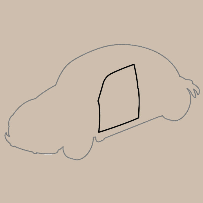 Door Seal, Left : Beetle (1955-1966) - German