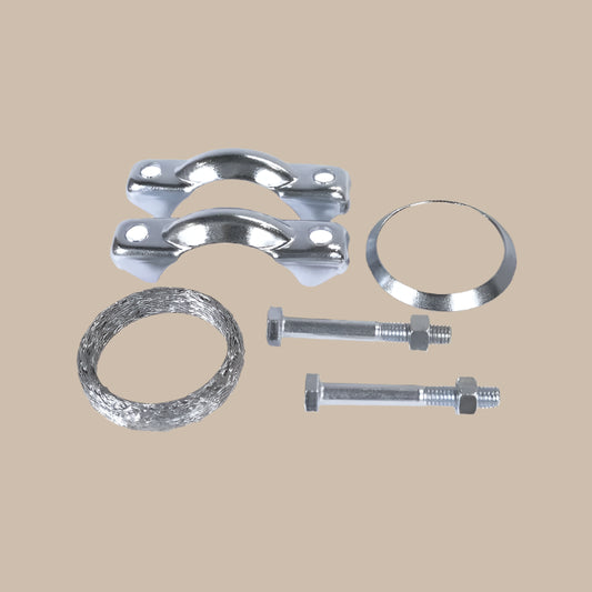 Fitting Kit Tail Pipe 8/55>: Beetle (1956-1979), T2 Split Bus (1956-1967), Karmann Ghia (1960-1974)