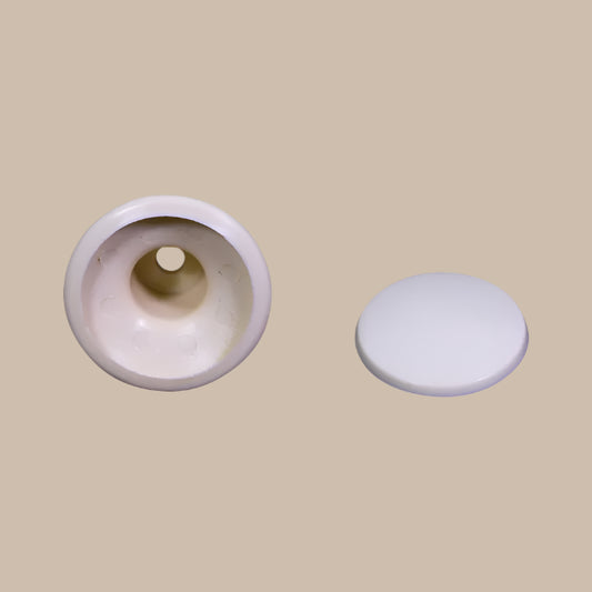 Interior Coat Hook, Ivory Coloured: T2 Bay (1968-1979), T25 (1980-1992), T2 Split Bus (1964-1967)