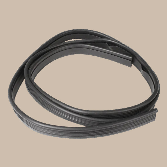 Black rubber weatherstrip 
